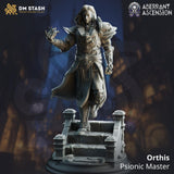 Orthis - Psionic Master / Mage / Sorcerer / Magic / Spellcaster / Psionic / Pathfinder / DnD / DM Stash / 3D Print / TableTop / 32mm / 75mm