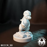 Salamence / Kaijumon / Bagon / Shelgon / Mega Salamence / DnD / Monster / Miniature / 3D Print / 4K Mini / TableTop Miniature