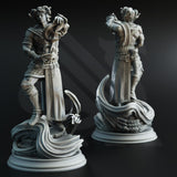 Heron of Daronai / Tiefling / Warlock / Sorcerer / Spellcaster / Magic / Pathfinder / DnD / DM Stash / 3D Print / TableTop / 32mm / 75mm