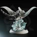 Tengaraya - Flying Sea Ray / Sting ray / Manta / Flying / Monster / Enemy / Pathfinder / DnD / DM Stash / 3D Print / TableTop / 32mm / 75mm