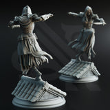 Karena - The Airborne Psionic / Rogue / Genasi / Soulknife / Psionic / Pathfinder / DnD / DM Stash / 3D Print / TableTop / 32mm / 75mm