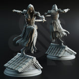 Karena - The Airborne Psionic / Rogue / Genasi / Soulknife / Psionic / Pathfinder / DnD / DM Stash / 3D Print / TableTop / 32mm / 75mm