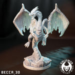 Fire dragon starter / Pokemon / Kaijumon / Charizard / Mega / Giga / Mega X / DnD / Monster / Miniature / 3D Print / 4K Mini