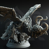 Midorius / Eldritch Flayer Dragon / Dragon / BIG GUY / Eldritch / Abomination /Enemy / Pathfinder / DnD / DM Stash / 3D Print / 32mm Scale