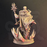 Aaron Drafthold / Wizard / Fire mage / Human / DnD / GM Stash / 3D Print / 4K Mini / TableTop Miniature / 32mm / 75mm