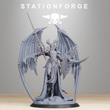 Corrupted Guard Demon Queen / Demon / Chaos / Corrupted / Queen / Sci Fi / Space / Table Top / Station Forge / 3D Print / 4K Mini/Wargaming