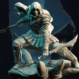 Serran / Elf / Fighter / Ranger / Rogue / Assassin / Pathfinder / DnD / DM Stash / 3D Print / 4K Mini / TableTop Miniature / 32mm /75mm