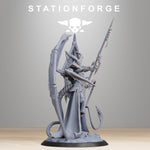 Corrupted Guard Demon Queen / Demon / Chaos / Corrupted / Queen / Sci Fi / Space / Table Top / Station Forge / 3D Print / 4K Mini/Wargaming