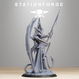 Corrupted Guard Demon Queen / Demon / Chaos / Corrupted / Queen / Sci Fi / Space / Table Top / Station Forge / 3D Print / 4K Mini/Wargaming