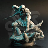 Serran / Elf / Fighter / Ranger / Rogue / Assassin / Pathfinder / DnD / DM Stash / 3D Print / 4K Mini / TableTop Miniature / 32mm /75mm