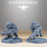 Goblin Infantry / Orkaz / Goblins / Orc / Infantry / Sci Fi / Space / Table Top / Station Forge / 3D Print / 4K Mini / Wargaming