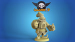 Christmas Football Team / Halfling / Dwarf / Christmas / Snow man / Tree / Fantasy Football Team / Tabletop / Miniatures / Boardgame