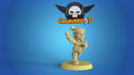 Christmas Football Team / Halfling / Dwarf / Christmas / Snow man / Tree / Fantasy Football Team / Tabletop / Miniatures / Boardgame