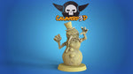 Christmas Football Team / Halfling / Dwarf / Christmas / Snow man / Tree / Fantasy Football Team / Tabletop / Miniatures / Boardgame