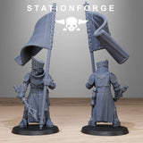 Royal Guard Enforcers / Soldier / Infantry / Imperial / Royal / Sci Fi / Space / Station Forge / 3D Print / 4K Mini / Wargaming