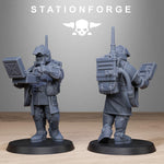Royal Guard Enforcers / Soldier / Infantry / Imperial / Royal / Sci Fi / Space / Station Forge / 3D Print / 4K Mini / Wargaming