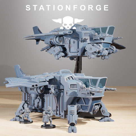 Scavenger Cutlass / Plane / Cargo/ Mech / Air ship / Sci Fi / Space / Table Top / Station Forge / 3D Print / 4K Mini / Wargaming / RPG