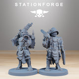 Frontliners Infantry / Mech / Scavenger / Scout / Infantry / Sci Fi / Space / Table Top / Station Forge / 3D Print / 4K Mini / Wargaming