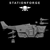 Scavenger Cutlass / Plane / Cargo/ Mech / Air ship / Sci Fi / Space / Table Top / Station Forge / 3D Print / 4K Mini / Wargaming / RPG