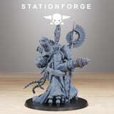 Scavenger Cultist Leader / Leader / Machine / Cultist / Scavenger / Sci Fi / Space / Table Top / Station Forge / 3D Print / Wargaming
