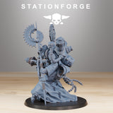 Scavenger Cultist Leader / Leader / Machine / Cultist / Scavenger / Sci Fi / Space / Table Top / Station Forge / 3D Print / Wargaming