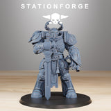 Socratis Archon / Commando / Marine / Knight / Infantry / Sci Fi / Space / Table Top / Station Forge / 3D Print / 4K Mini/Wargaming