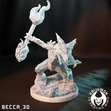 Marowack / Cubone / Alolan / Dino / Pokemon / Grass / Bird / Kaijumon / DnD / Monster / Miniature / 3D Print / 4K Mini /TableTop Miniature