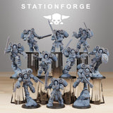 Socratis Deviators / Commando / Marine / Knight / Flying Infantry / Sci Fi / Space / Table Top / Station Forge / 3D Print /4K Mini/Wargaming