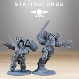 Socratis Deviators / Commando / Marine / Knight / Flying Infantry / Sci Fi / Space / Table Top / Station Forge / 3D Print /4K Mini/Wargaming