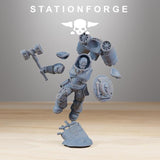 Socratis Deviators / Commando / Marine / Knight / Flying Infantry / Sci Fi / Space / Table Top / Station Forge / 3D Print /4K Mini/Wargaming