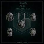 Eternal Pilgrims - Heads & Helmets Set 7-12