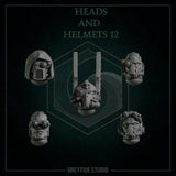 Eternal Pilgrims - Heads & Helmets Set 7-12