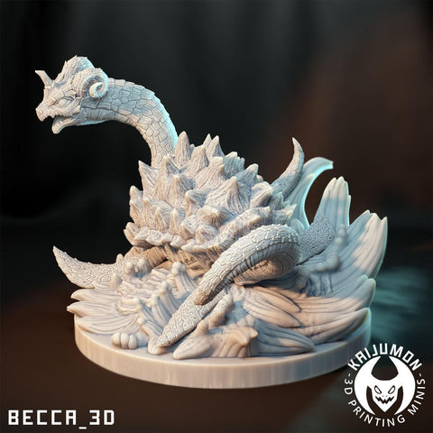 Lapras / Gmax Lapras / Pokemon / Kaijumon / Dragon / Kaiju / Water / DnD / Monster / Miniature / 3D Print / 4K Mini / TableTop Miniature