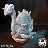 Lapras / Gmax Lapras / Pokemon / Kaijumon / Dragon / Kaiju / Water / DnD / Monster / Miniature / 3D Print / 4K Mini / TableTop Miniature