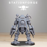 Scavenger Clankers / Mech / Mech / Robot / Infantry / Sci Fi / Space / Table Top / Station Forge / 3D Print / 4K Mini / Wargaming