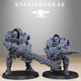 Astronet Heavy Infantry / Robot / Necro / Cyborg / Infantry / Cybernet / Sci Fi / Space / Table Top / Station Forge / 3D Print / Wargaming