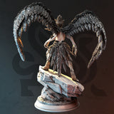 Kiziri - Queen of the Harpies  / Harpy / Monster / Pathfinder / DnD / DM Stash / 3D Print / 4K Mini / TableTop Miniature / 32mm / 75mm