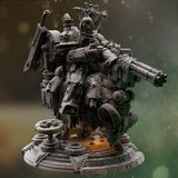 Kartol / War Chief / Steampunk / Mech  / Wasteland / Hero / DnD / Pathfinder / DM Stash / 3D Print / TableTop Miniature / 32mm / 75mm
