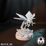 Bug Dragon / Pokemon / Kaijumon / Flygon / Trapinch / Vibrava / DnD / Monster / Miniature / 3D Print / 4K Mini / TableTop Miniature