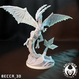 Bug Dragon / Pokemon / Kaijumon / Flygon / Trapinch / Vibrava / DnD / Monster / Miniature / 3D Print / 4K Mini / TableTop Miniature