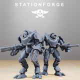 Scavenger Bracers / Guard / Mech / Imperial / Robot / Infantry / Sci Fi / Space / Table Top / Station Forge / 3D Print / 4K Mini / Wargaming