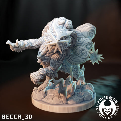 Raikou / Pokemon / Kaijumon / Legendary Beast / Gen II / Electric / DnD / Monster / Miniature / 3D Print / 4K Mini / TableTop Miniature