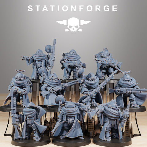 Scavenger Advanced Junkyards / Mech / Marine / Robot / Infantry / Sci Fi / Space / Table Top / Station Forge / 3D Print / 4K Mini /Wargaming