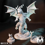 Dragon / Pokemon / Kaijumon / Dragonite / Dratini / Dragonite / DnD / Monster / Miniature / 3D Print / TableTop Miniature