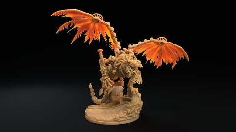 Cactus dragon / Dragon / Western / Dragon trappers lodge / Monster / Pathfinder / DnD / GM Stash / 3D Print / 4K Mini / TableTop Miniature