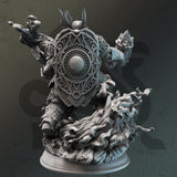 Gorozai / Paladin / Warrior/ Elemental / Hero / DnD / Pathfinder / DM Stash / 3D Print / 4K Mini / TableTop Miniature / 32mm / 75mm