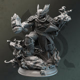 Gorozai / Paladin / Warrior/ Elemental / Hero / DnD / Pathfinder / DM Stash / 3D Print / 4K Mini / TableTop Miniature / 32mm / 75mm