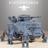 Scavenger Heavy Tank / Tank / Mech / Scavenger / Sci Fi / Space / Table Top / Station Forge / 3D Print / 4K Mini / Wargaming / RPG