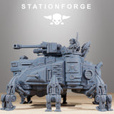 Scavenger Heavy Tank / Tank / Mech / Scavenger / Sci Fi / Space / Table Top / Station Forge / 3D Print / 4K Mini / Wargaming / RPG
