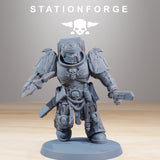 Socratis Guardmen / Commando / Marine / Soldier / Infantry / Sci Fi / Space / Table Top / Station Forge / 3D Print /4K Mini/Wargaming